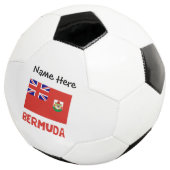 バミューダ バミューダ国旗 個人名カスタマイズ サッカーボール (3/4)