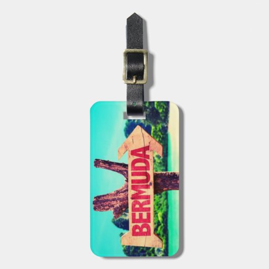 バミューダ ラゲッジタグ (正面縦)
