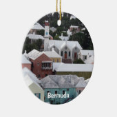 バミューダ，町#2 セラミックオーナメント (右)