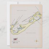 バミ図解入りの、写真付きのューダの地図 (裏面)