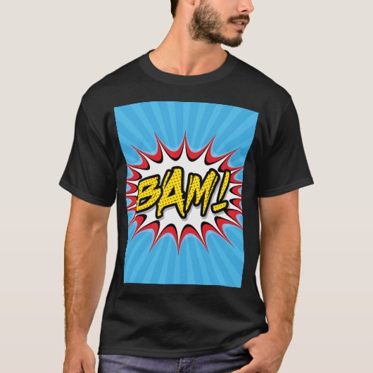 バムポップ・アートのアート Tシャツ (正面)