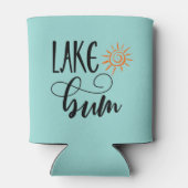 バム湖の夏の太陽 缶クーラー (裏面)