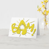 バム! カード (黄色い花)