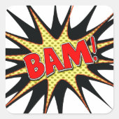 バム！ スクエアシール (正面)