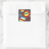 バム！ヴィンテージ漫画シール2 スクエアシール (バッグ)