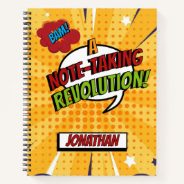 バム！漫画本クールパーソナライズされたトレンディーカラフル ノートブック