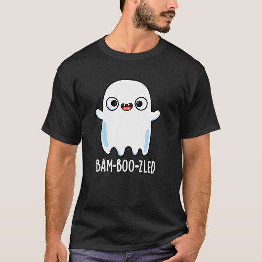 バムboo-zled面白いハロウィーン幽霊プンダークBG Tシャツ (正面)