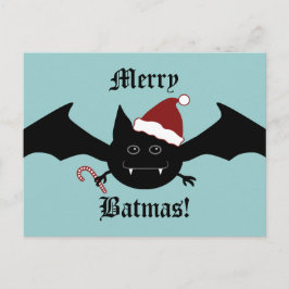 バメリートマス間抜けゴシックこうもり シーズンポストカード