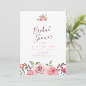 バモダンイエレガントダル・シャワー 招待状 (スタンド正面)