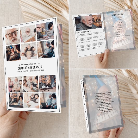 バモダンイオ&ポエムを使った15枚写真葬 プログラム