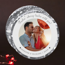 バモダンパーソナライズされたンタインの写真カード