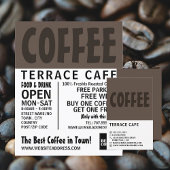 バモダンリはっきりしたスタ、カフェ、コーヒーハウス 名刺