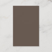 バモダンリはっきりしたスタ、カフェ、コーヒーハウス 名刺 (裏面)