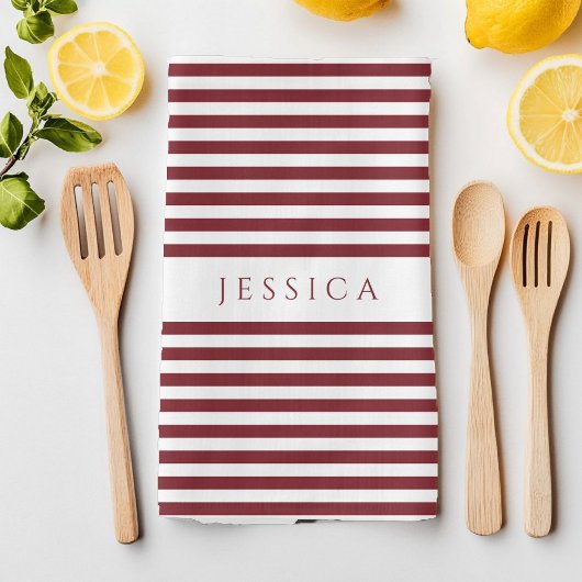 バモダンルガンストライプのディのパターン名 キッチンタオル