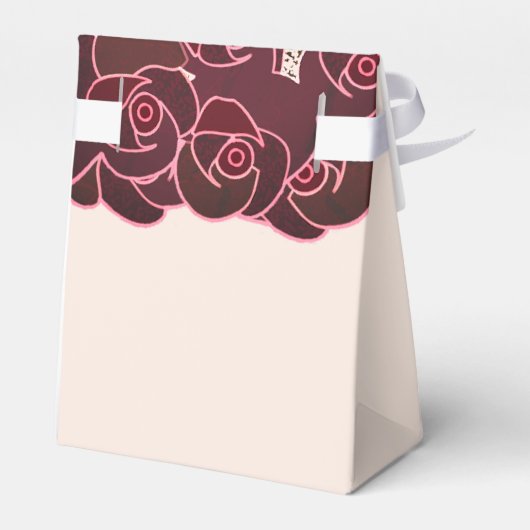 バモダンルグンディフローラ結婚の感謝 フェイバーボックス (裏面サイド)