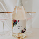 バモダンルグンディ海軍のワ結婚イきらめくンラベル スパークリングワインラベル