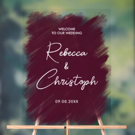 バモダンルグ絵を描ン結婚ド歓迎アクリル アクリルサイン