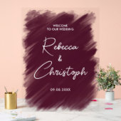 バモダンルグ絵を描ン結婚ド歓迎アクリル アクリルサイン (ウェディング)