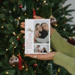 バモダンルミニマルグンディメリータイポグラフィ2写真 シーズンカード<br><div class="desc">このクリスマスシーズン、あなたのカードとクリエイティブを取得し、あなたのスタイルを反映するユニーク1つを選択！Burgundyモダンタイポグラフィ写真の紹介Christmas Holiday Card: 2つの家族の写真の横にトレンディーのブルゴーニュの「メリークリスマス」タイポグラフィとフェスティバルのデザインお気に入りの, フェスティバルの水色の植物スプレーでアクセント。この休日は家族の美貌と応援を見せ最高のる完璧な方法だ！カードの裏には、ブルゴーニュの果実、セージの緑のヒイラギ、ミストトウ、モミと松の緑のスリなどの冬の水色の植物要素の一致パターンがある。スタイルと詳細のはっきりした完璧な組み合わせ魅力的は、若い千年世代の家族に理想的である。クリスマスの季節素晴らしに喜びとカードを出し祝て、家族のスタイルを確かめなさい！Copyrightベリーデザイン、すべての権利を留保。</div>
