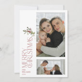 バモダンルミニマルグンディメリータイポグラフィ2写真 シーズンカード (正面)