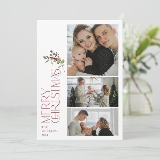 バモダンルミニマルグンディメリータイポグラフィ3写真 シーズンカード (スタンド正面)