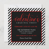 バモダンレンタインデーカクテルパーティー シーズンカード (正面)