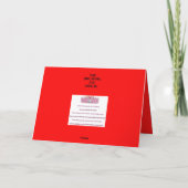 バモダンンタインのカード サンキューカード (裏面)