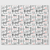 バモダンンタインの愛 ラッピングペーパー (フラット)