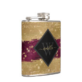 バモノグラムのルモダングンディ金ゴールドスクリプト フラスク (右)