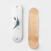 バモノグラムのーンスワロースケートボード スケートボード (正面)