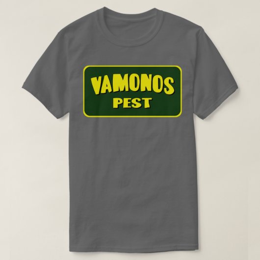 バモンス害虫のロゴ Tシャツ (デザイン正面)