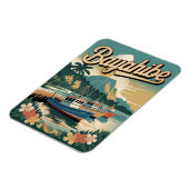 バヤヒベドミニカ共和国ヴィンテージ マグネット (左側)