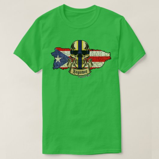 バヤモンイスラデプエルトリコ Tシャツ (デザイン正面)