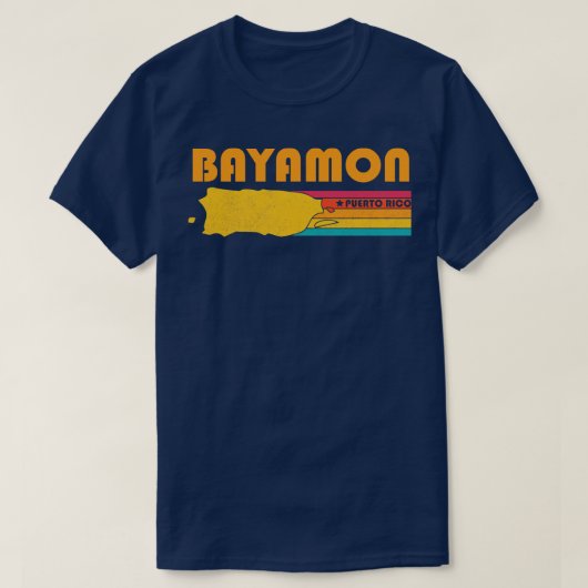 バヤンプエルトリコヴィンテージ動揺して土産2 Tシャツ (デザイン正面)