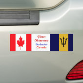 バヤン・カナダのバンパー・ステッカー バンパーステッカー (車上)