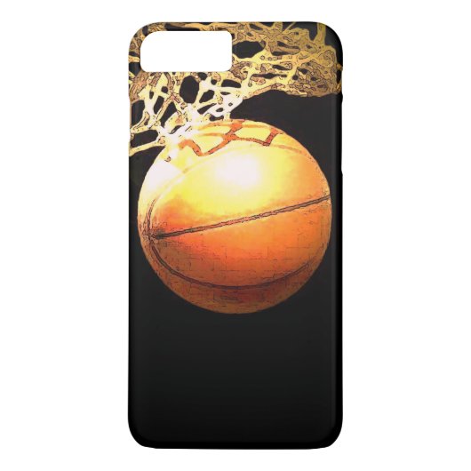 バユニークスタイリッシュスケットボールiPhone 7ケース Case-Mate iPhoneケース (裏面)