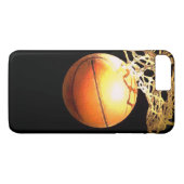 バユニークスタイリッシュスケットボールiPhone 7ケース Case-Mate iPhoneケース (裏面(横))