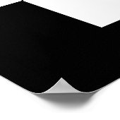 バユンズブラックアンドホワイト ポスター (角)