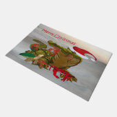 バユーのクリスマス ドアマット (アングル)