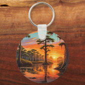 バユーの美しい夕日 キーホルダー (裏面)