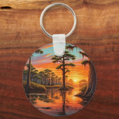 バユーの美しい夕日 キーホルダー (正面)