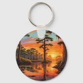 バユーの美しい夕日 キーホルダー (裏面)