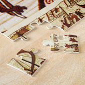 バユータペストリー騎士騎士騎士ノーマン軍 ジグソーパズル (側面)