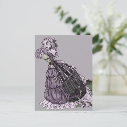 バユ人形 ポストカード (スタンド正面)