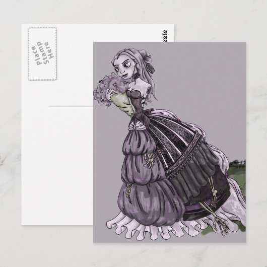 バユ人形 ポストカード (正面/裏面)