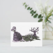 バユ人形 ポストカード (スタンド正面)