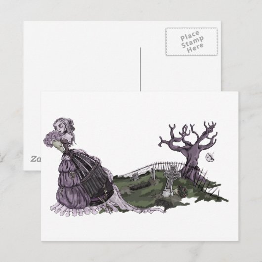 バユ人形 ポストカード (正面/裏面)