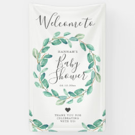 バヨウボタニカル | ベビーシャワーへようこそ 横断幕