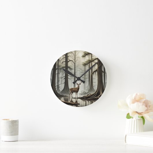 バヨシカ ラウンド壁時計 (ホーム)