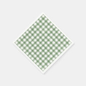 バヨスワンプベビーシャワー招待状 スタンダードカクテルナプキン (角)